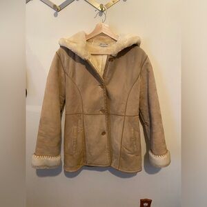 Wilson’s Leather Jacket with faux fur lining